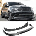 2021-2024 Dodge Durango SRT Hellcat Front Bumper Lip Matte Black 5PC