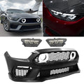 2015-2017 Ford Mustang Front Bumper Cover Led Grille 2024 Headlights