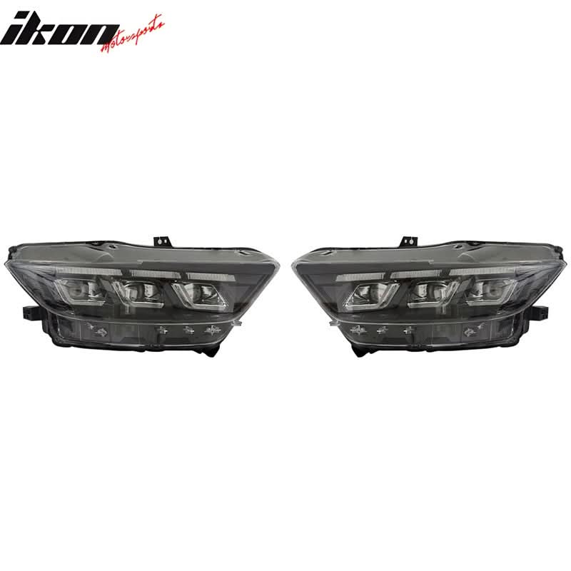 2015-2017 Ford Mustang Dark Horse Bumper Cover Switchback Headlight
