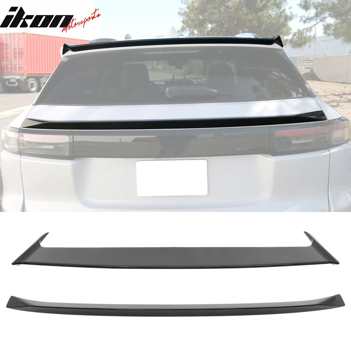 2024-2025 Honda Prologue IKON Middle Wing&Roof Spoiler CF Print ABS