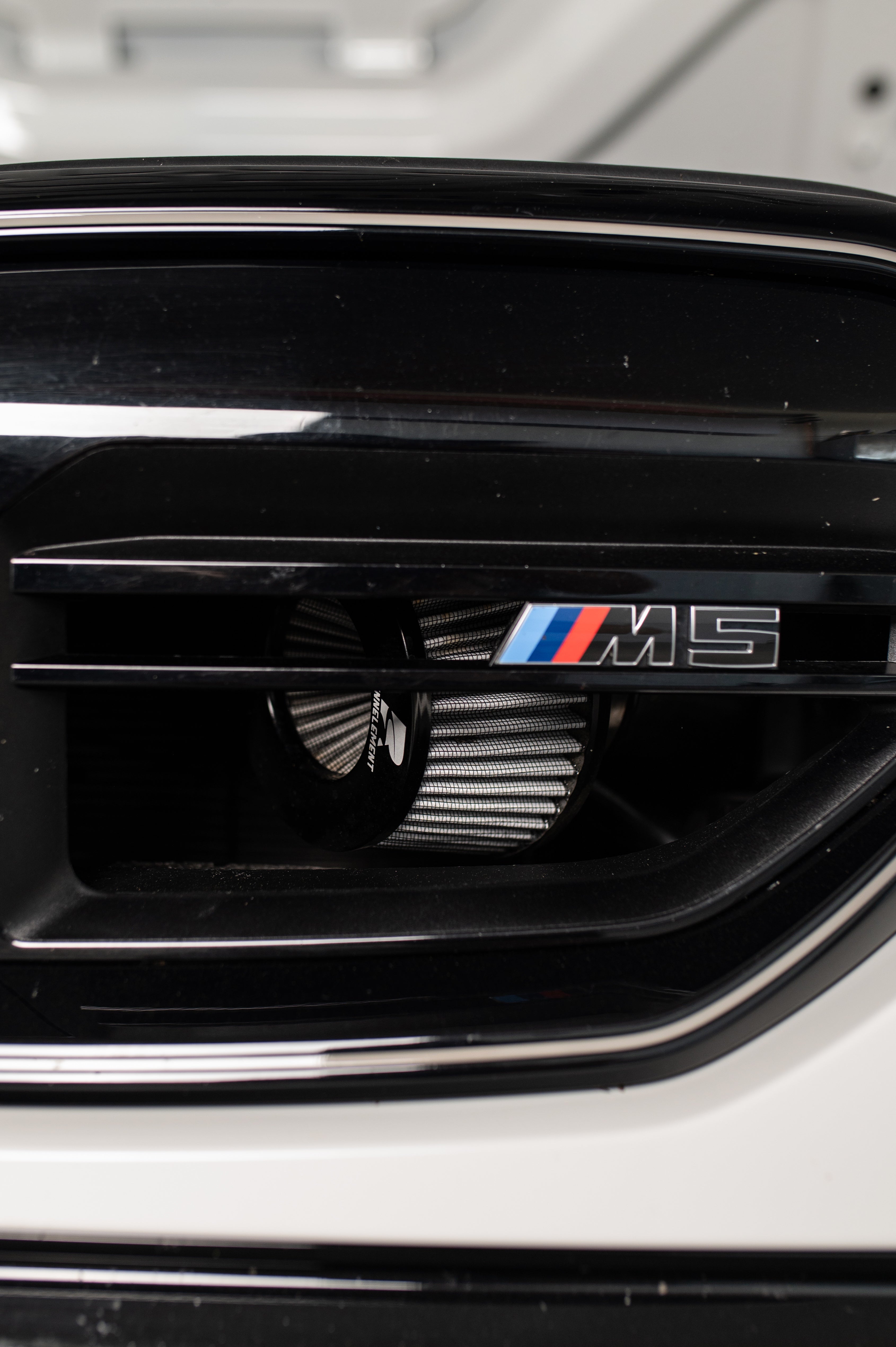 RENNELEMENT G90/G99 M5 3.5” Dry Carbon Fiber Front Mount Intake System