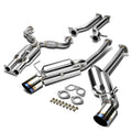 2009-2016 Nissan 370Z Catback Exhaust Dual Burnt Tip Stainless Steel