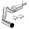10-14 Ford F-150 6.2L Extended Cab Single Tip Catback Exhaust - Stainless Steel