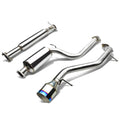 2000-2004 Ford Focus Catback Exhaust Single Burnt Tip Stainless Steel