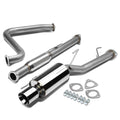 92-96 Honda Prelude Catback Exhaust Single Rolled Tip Stainless Steel