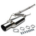 2006-2009 Mitsubishi Eclipse V6 Single Tip Catback Exhaust Stainless Steel