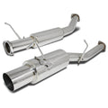 89-94 Nissan 240SX Single Tip Catback Exhaust System - Stainless Steel