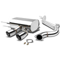 2012-2014 Volkswagen Golf R OE Style Catback Exhaust Dual Tip Stainless Steel