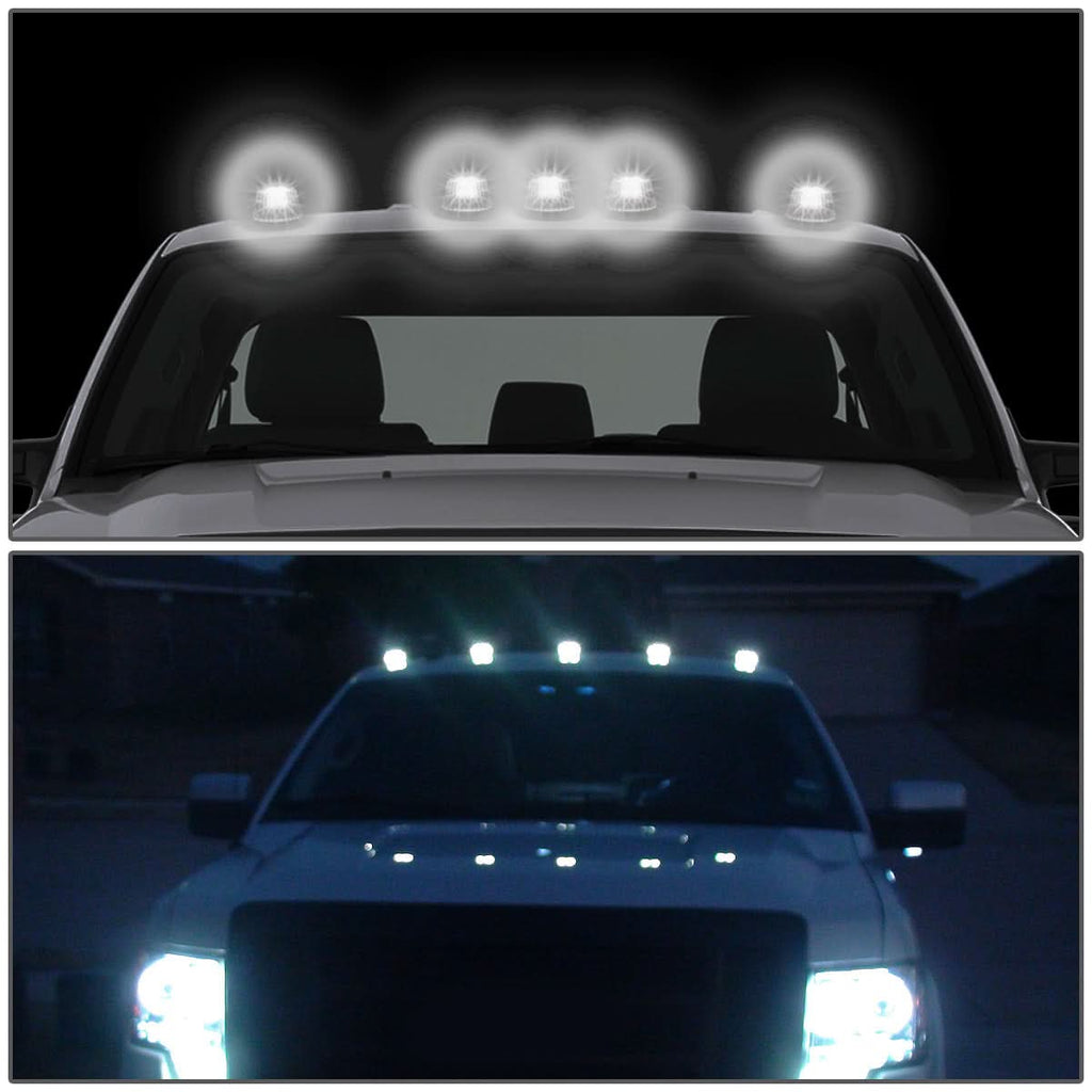 80-96 Ford Super Duty Black Housing White LED Cab Light
