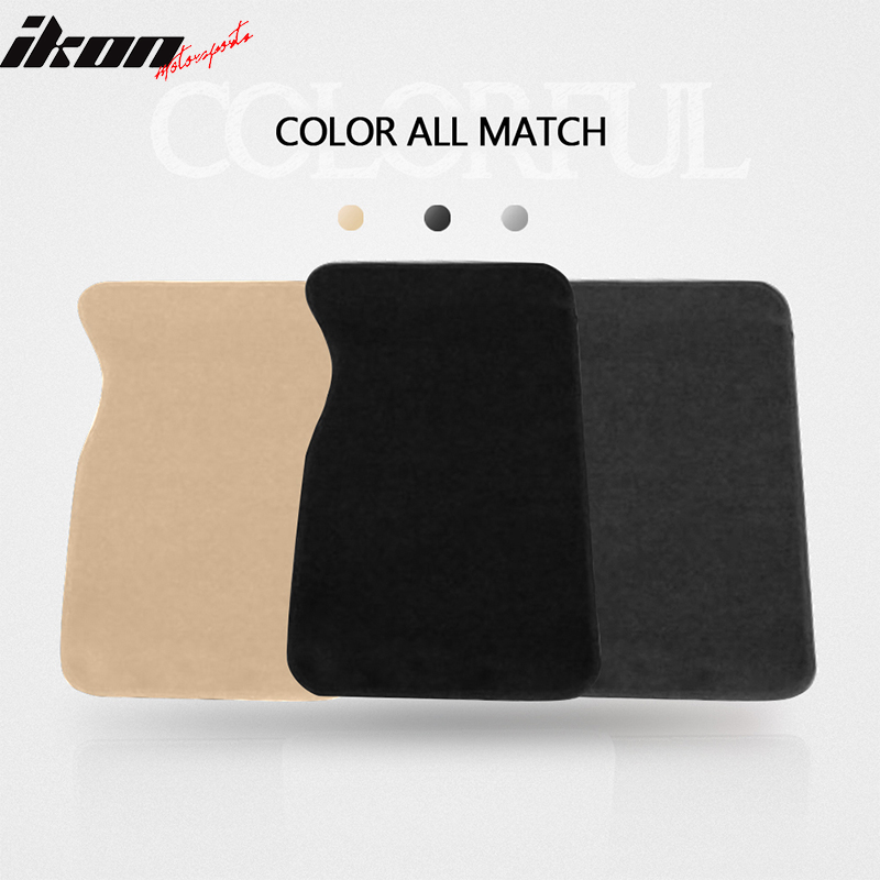 Car Floor Mat for 1999-2004 Ford Mustang Black Nylon Carpet 4PC Set