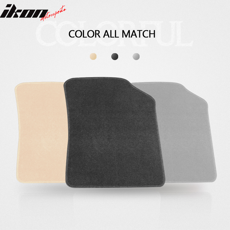 2009-2013 Toyota Corolla Car Mat Black Carpet 4PC Nylon