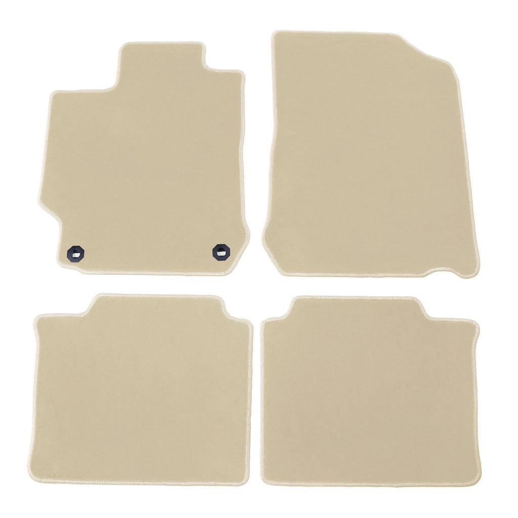2012-2017 Toyota Camry Car Floor Mats Carpet 4PC Nylon & Latex Rubber