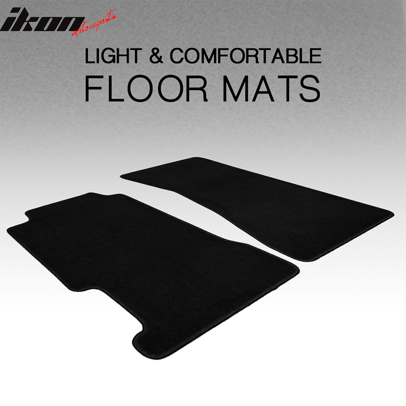 Car Floor Mat for 1996-1998 Acura TL Black Car Front Rear Nylon 4PC