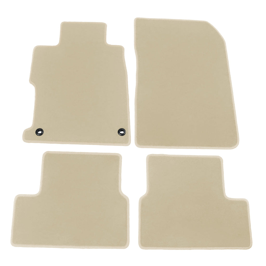 2012-2015 Honda Civic Coupe Car Floor Mats Carpet 4PC Nylon