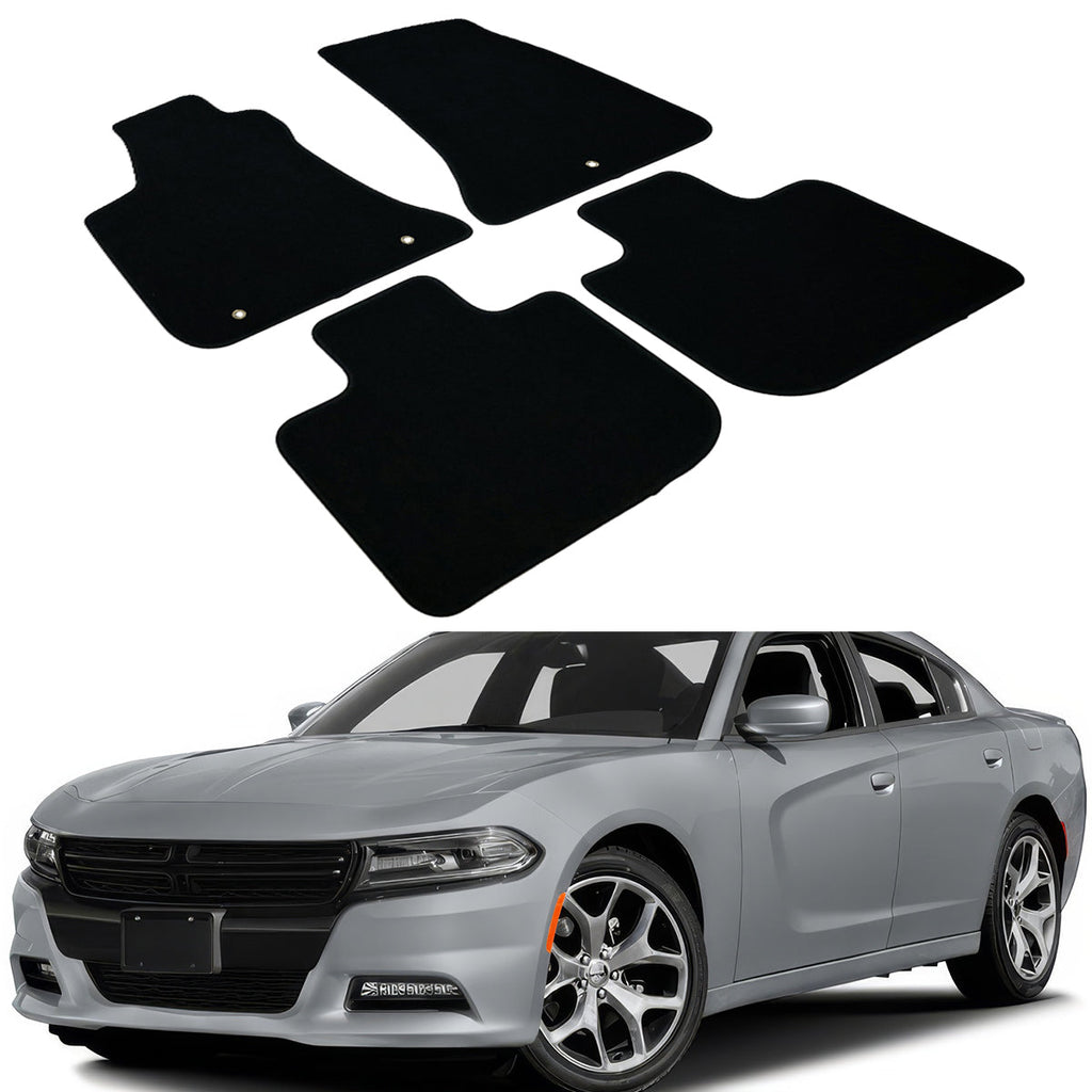 2011-2023 Dodge Charger & Chrysler 300 RWD Front Rear Floor Mats Carpe