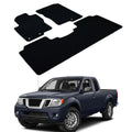 Car Floor Mat for 2011-2021 Nissan Frontier Crew Cab Nylon 3PC