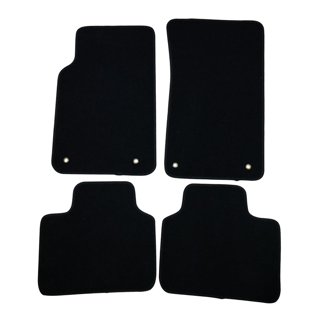 Car Floor Mat for 2008-2009 Pontiac G8 Black Front Rear  Nylon 4PC