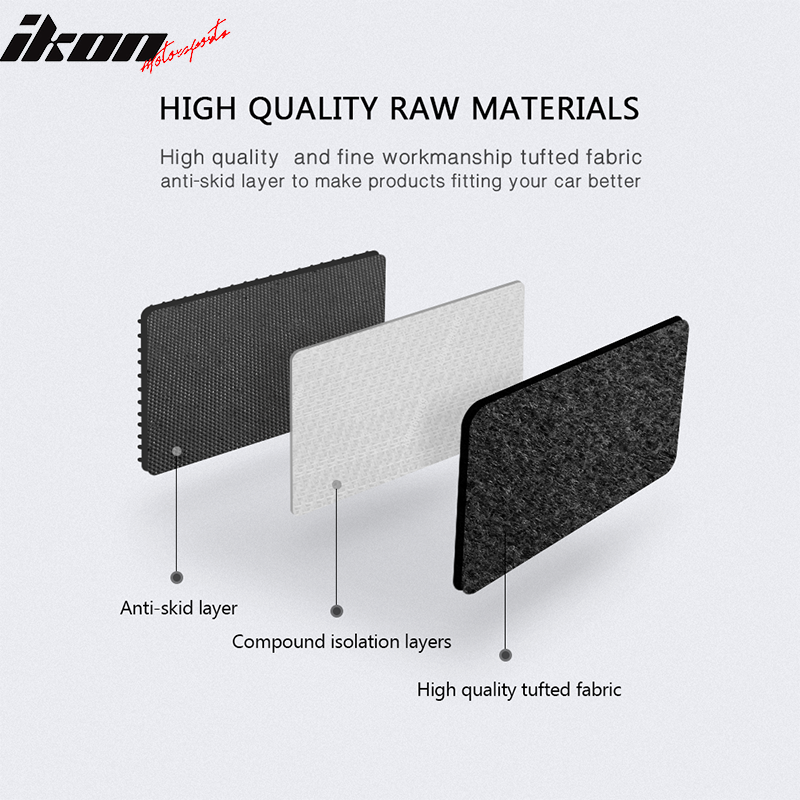 2019-2025 Lexus ES300H ES350 Car Floor Mats Carpet 4PC Nylon
