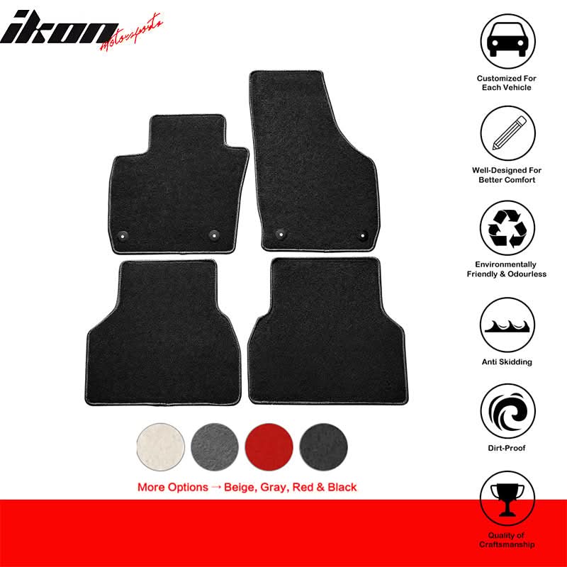 2015-2018 Audi Q3 Car Floor Mats Carpet 4PC Nylon