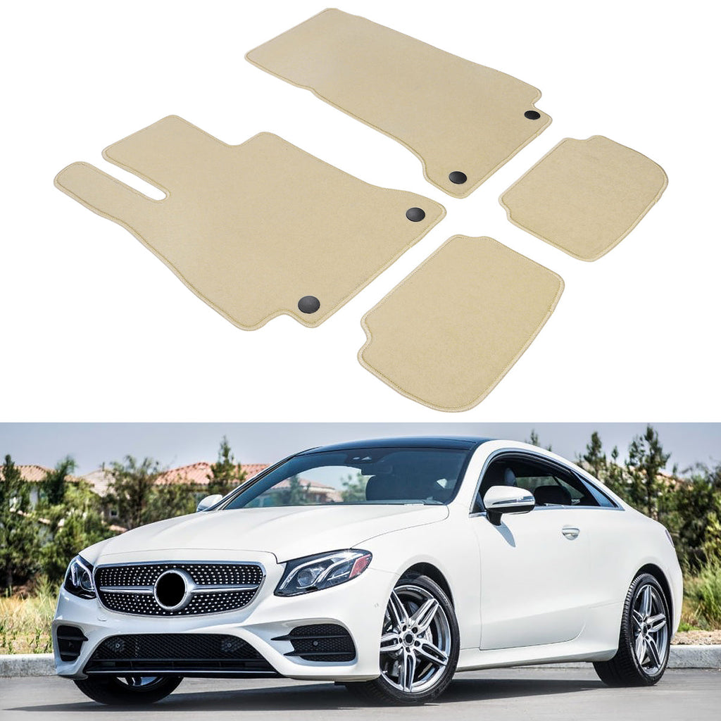 2018-2023 Benz W238 E-Class Nylon Floor Mats Front Rear Carpets