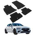 2019-2023 Genesis G70 4PCS Front Rear Car Floor Mats Carpet Nylon