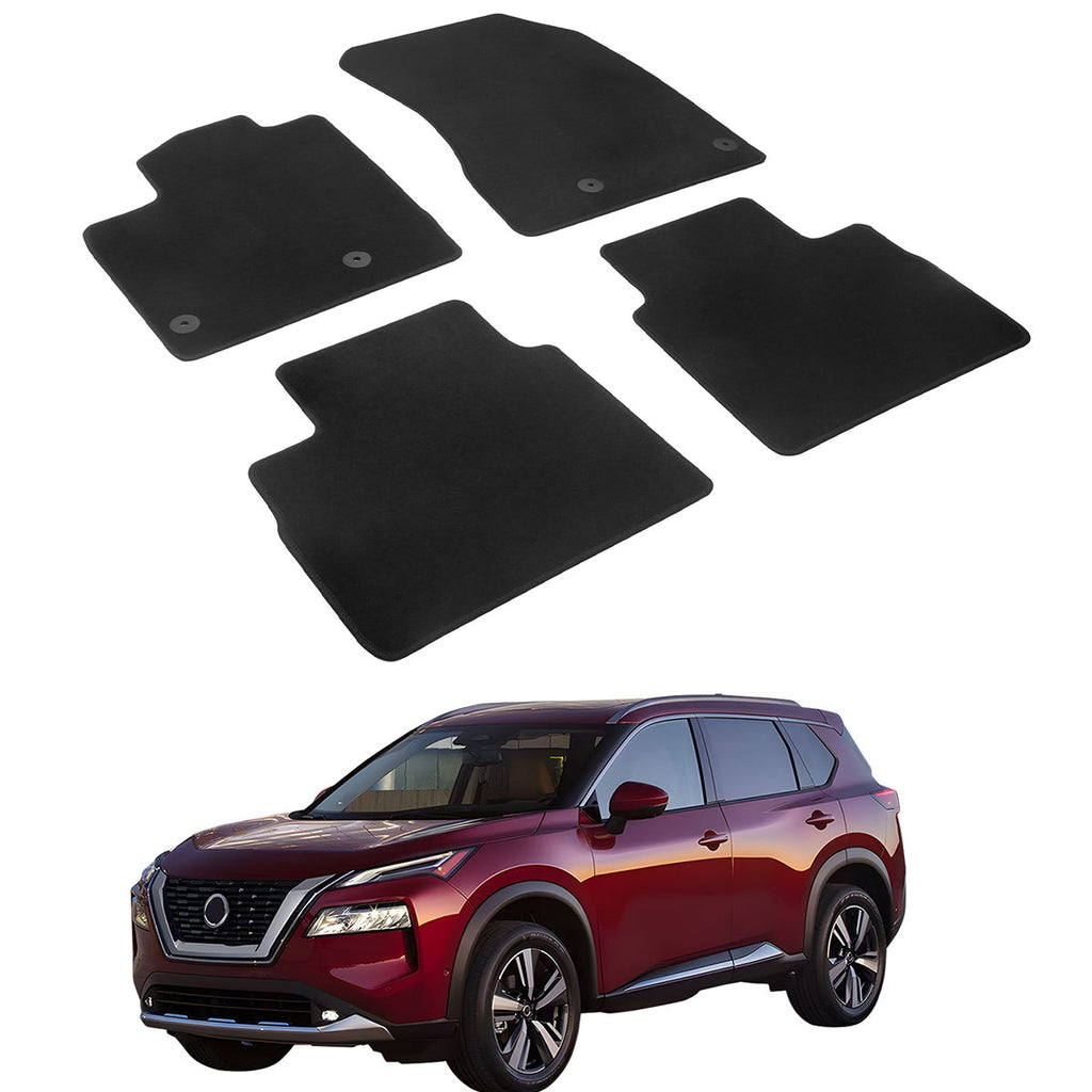 2021-2025 Nissan Rogue Floor Mats Front Rear Carpets Liner