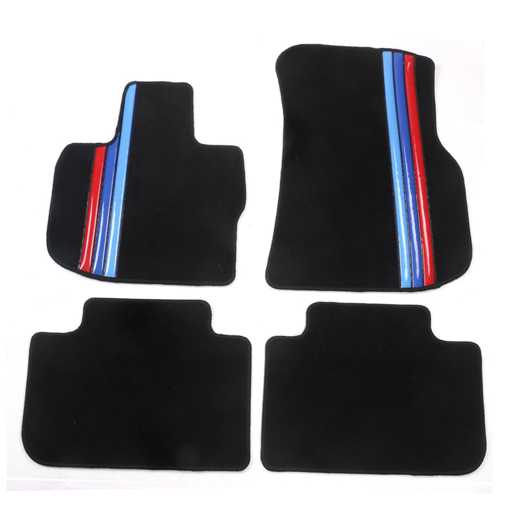 2018-2024 BMW G01 X3 G02 X4 Floor Mats Nylon Front Rear Row Carpet 4PC