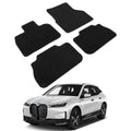 2022-2024 BMW I20 iX 4PCS Black Front Rear Floor Mats Carpets Nylon