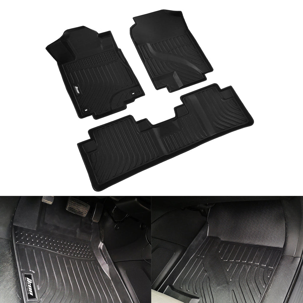 Car Floor Mat for 2012-2016 Honda CR-V All Weather 3D Front Rear  TPE