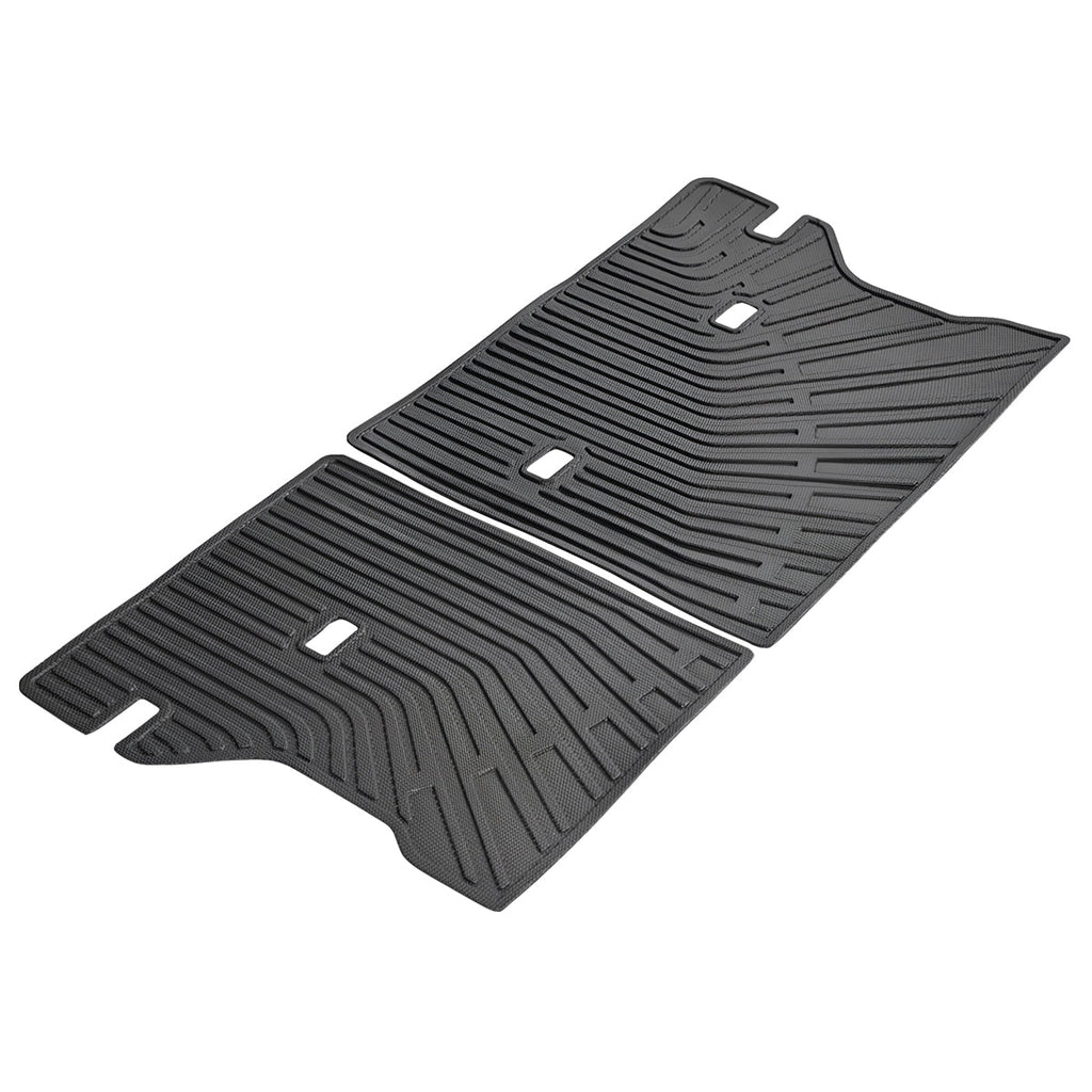 2022-2024 Toyota Corolla Cross Backrest Mats Rear Seat Liner Black TPE