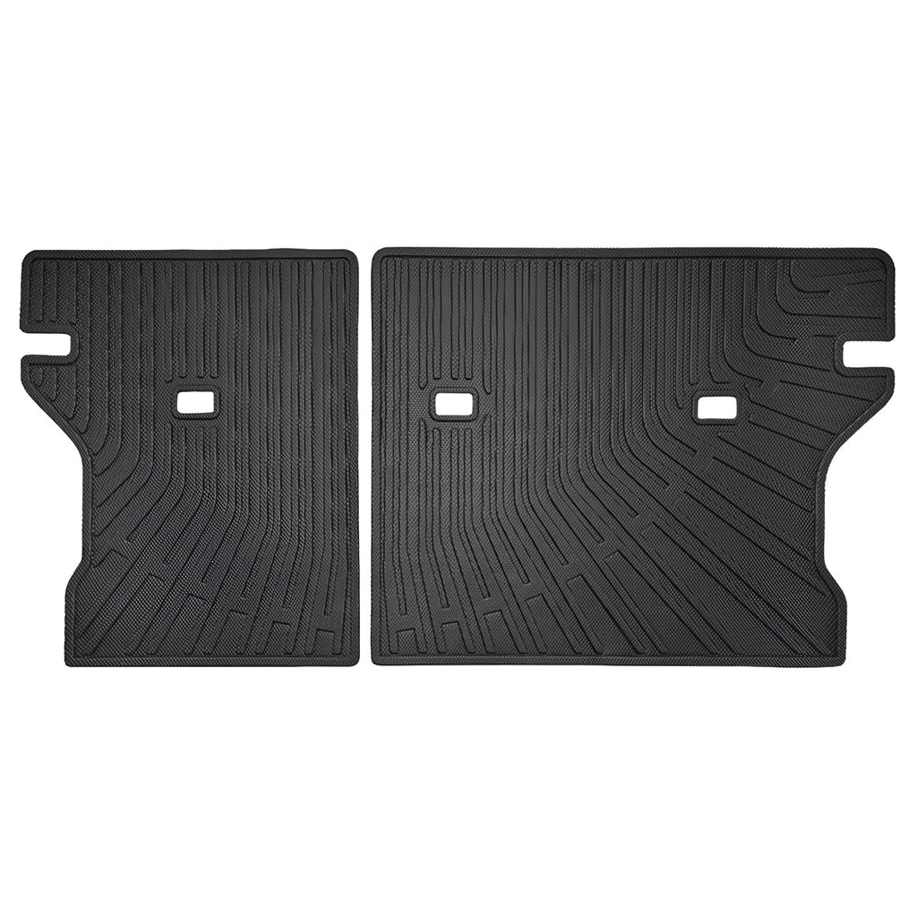 2022-2024 Toyota Corolla Cross Backrest Mats Rear Seat Liner Black TPE