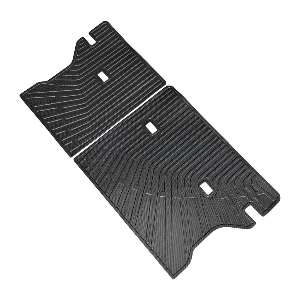 2022-2024 Toyota Corolla Cross Backrest Mats Rear Seat Liner Black TPE