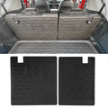 2016-2024 Honda Pilot 2PCS All Weather Backrest Mats Cover Black XPE