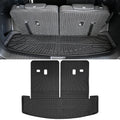 2024-2025 Hyundai Santa Fe Trunk Mat W/ Backrest Rear Seat Liner Black