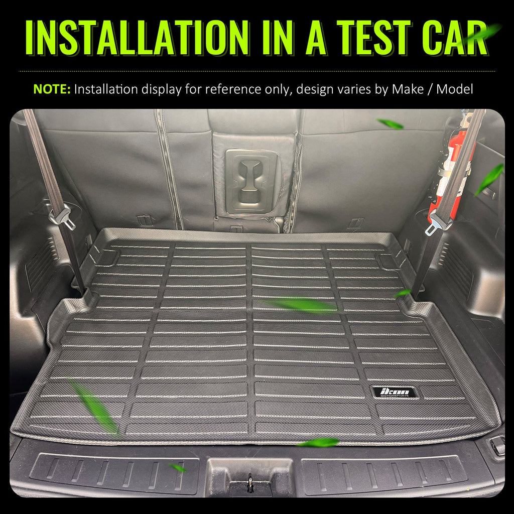 2023-2025 Mitsubishi Outlander PHEV 3D Cargo Liner Trunk Tray Mats TPE
