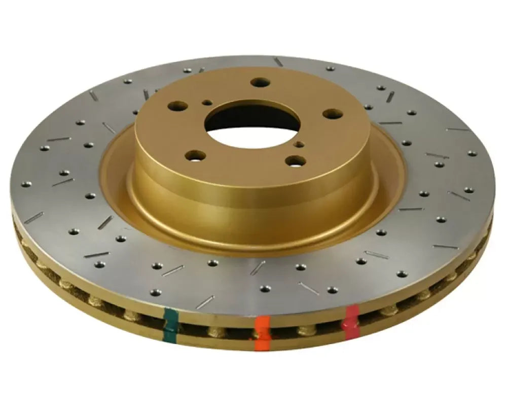 DBA 4000 Series Drilled & Slotted Rear Brake Rotor Nissan 350Z | Infiniti G35 | G35X 2005-2007