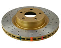 DBA 4000 Series Drilled & Slotted Rear Brake Rotor Nissan 350Z | Infiniti G35 | G35X 2005-2007