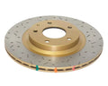 DBA 4000 Series Std Suspension / Sport Suspension Drilled & Slotted Rear Brake Rotor Mazda RX-8 2003-2010