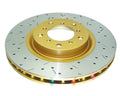 DBA 4000 Series Drilled & Slotted Front Brake Rotor BMW M3 E46 (w/325mm rotor) 2001-2007