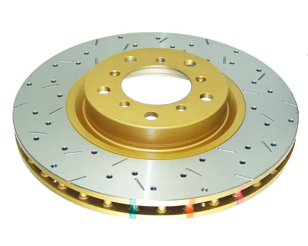 DBA 4000 Series Drilled & Slotted Front Brake Rotor BMW M3 E46 (w/325mm rotor) 2001-2007