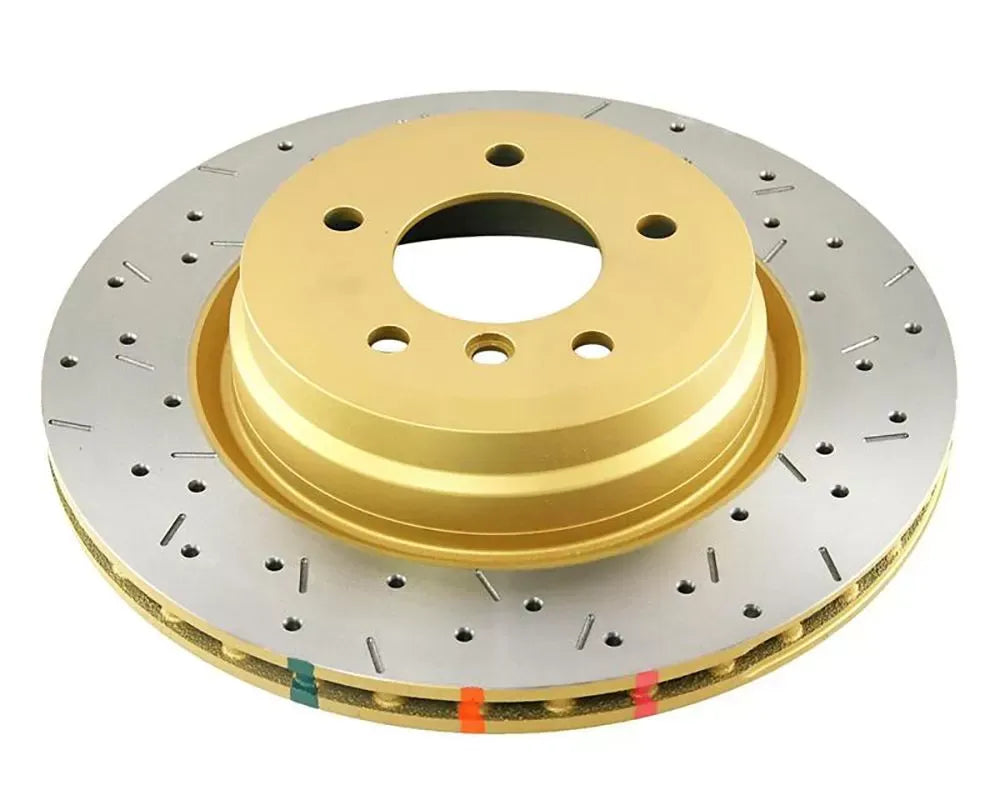 DBA 4000 Series Drilled & Slotted Rear Brake Rotor BMW 335d/335i E90/91/92 2006+