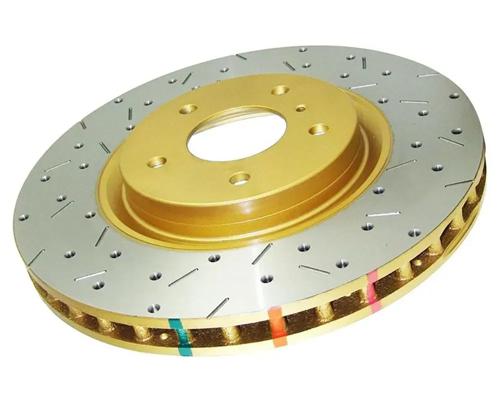 DBA 4000 Series Drilled & Slotted Rear Brake Rotor BMW 335d/335i E90/91/92 2006+