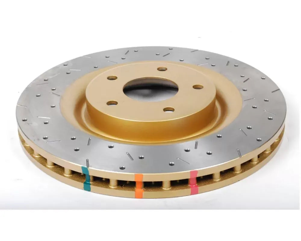 DBA 4000 Series Drilled & Slotted Front Brake Rotor Chevrolet Corvette C6 w/Z51 pkg 2005-2012