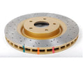 DBA 4000 Series Drilled & Slotted Front Brake Rotor Chevrolet Corvette C6 w/Z51 pkg 2005-2012