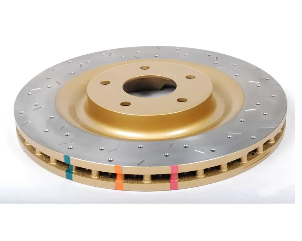DBA 4000 Series Drilled & Slotted Front Brake Rotor Chevrolet Corvette C6 w/Z06 pkg 2005-2012