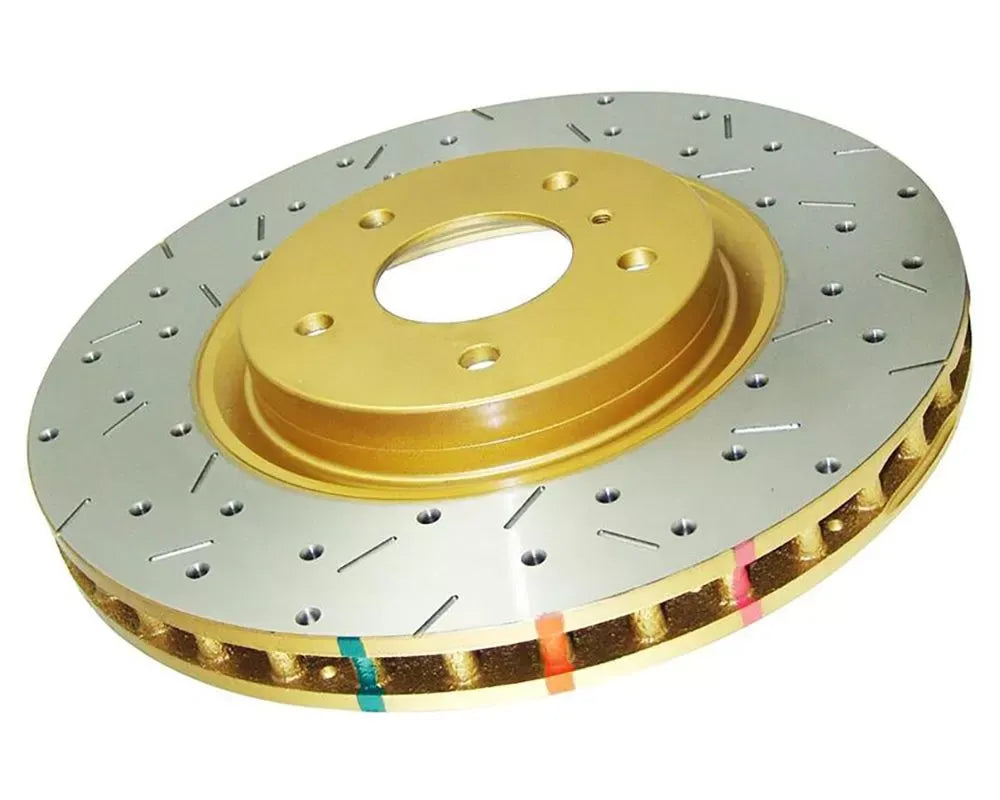 DBA 4000 Series Drilled & Slotted Front Brake Rotor Chevrolet Corvette C6 w/Z06 pkg 2005-2012