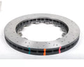 DBA 5000 Series T3 Drilled & Slotted Front Replacement Brake Rotor (w/NAS Nuts KP) Mitsubishi Lancer Evoluction 10 2008+