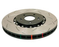 DBA 5000 Fully Assembled 2-Piece Clear Anodized Brake Rotor Hat T3 Slotted KP Front Audi RS Q3 2014+