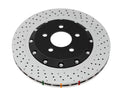 DBA 5000 Series Cross Drilled & Dimpled Brake Rotor Chevrolet Camaro ZL1 (w/ M6 Nuts) 2019+