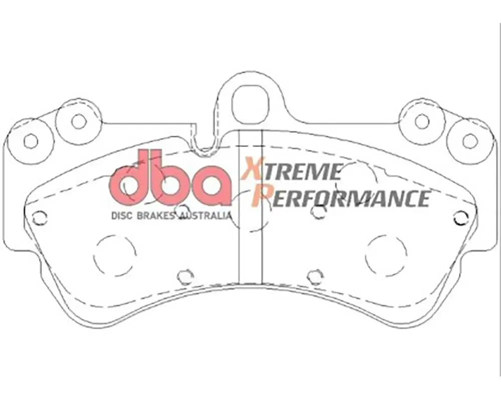 DBA XP650 Front Brake Pads Porsche Cayenne S 2003-2008